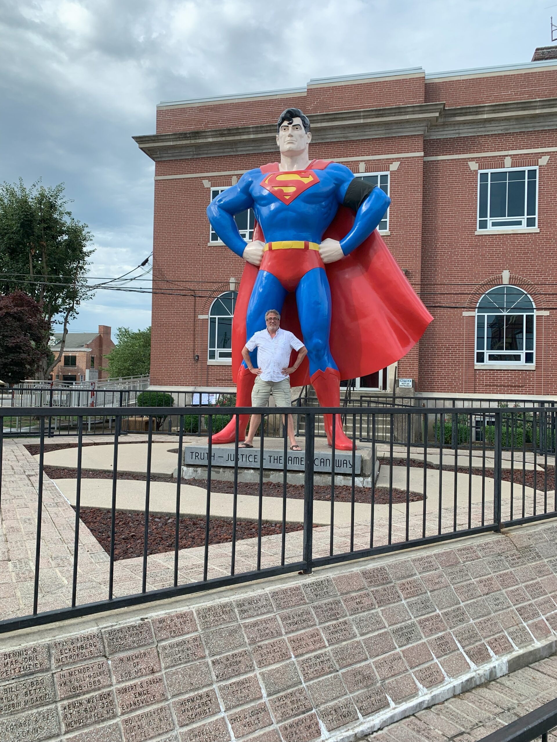 Superman in Metropolis, IL