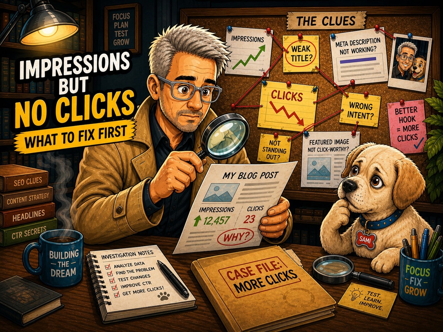 impressions-but-no-clicks-what-to-fix-first - danswords.com impressions but no clicks seo investigation with blog analytics and headline optimization clues